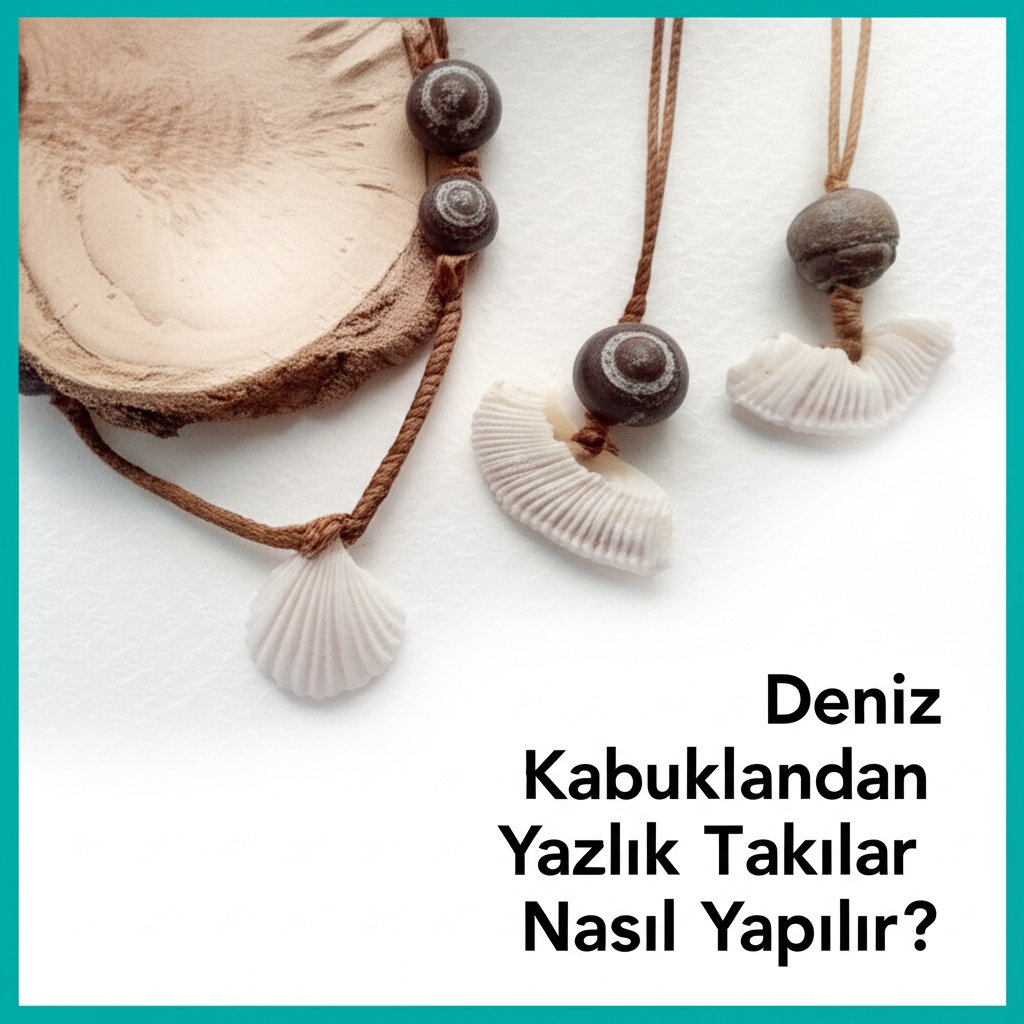 Deniz Kabuklarından Yazlık Takılar Nasıl Yapılır?