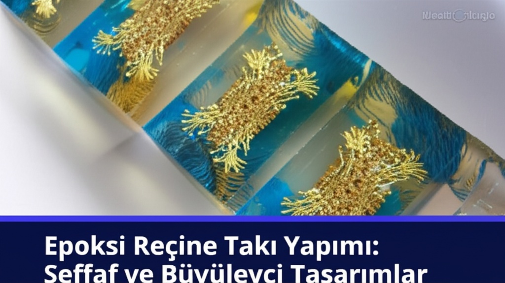 Epoksi Reçine Takı Yapımı: Şeffaf ve Büyüleyici Tasarımlar