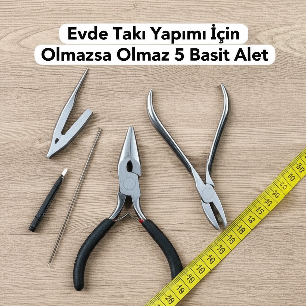 Evde Takı Yapımı İçin Olmazsa Olmaz 5 Basit Alet