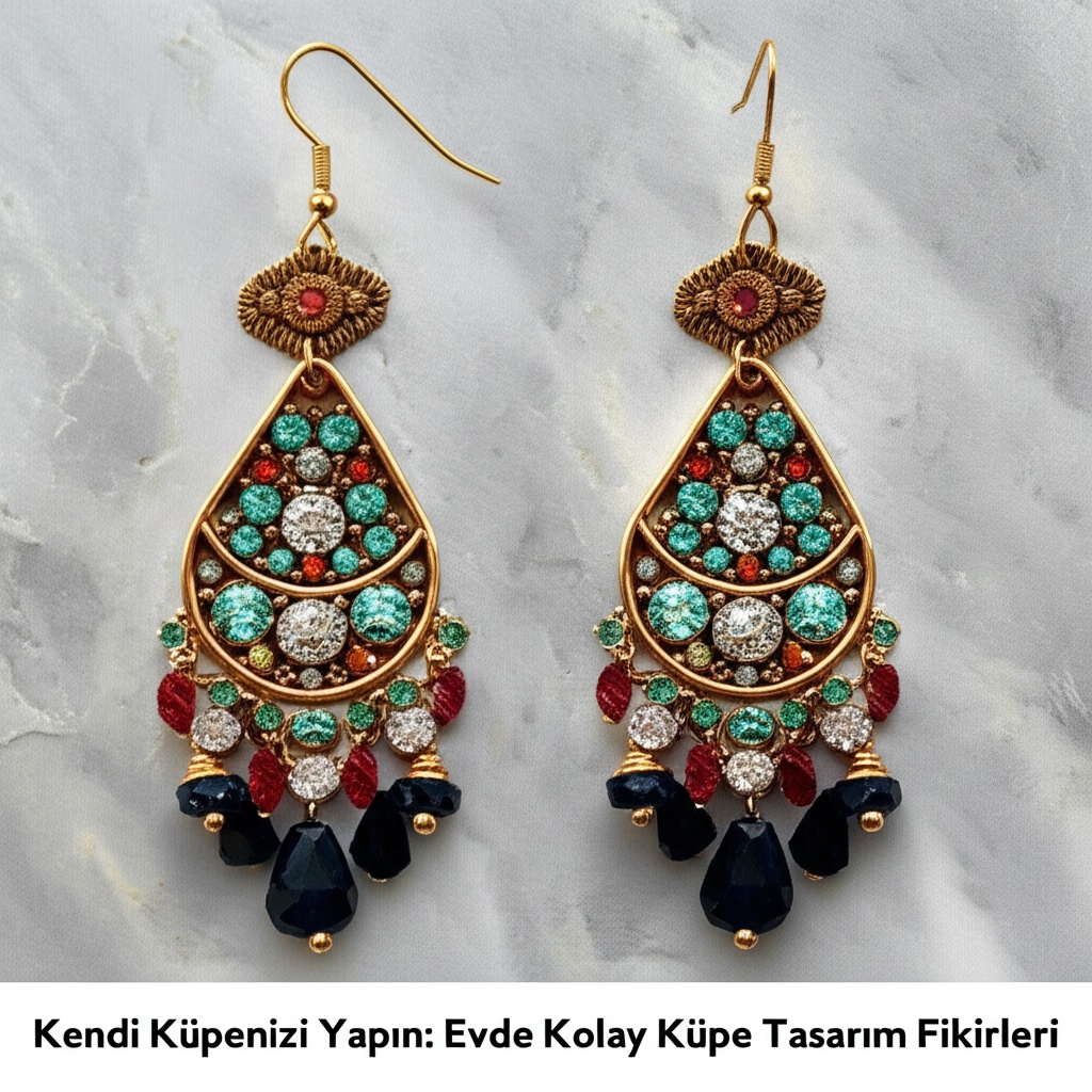 Kendi Küpenizi Yapın: Evde Kolay Küpe Tasarım Fikirleri