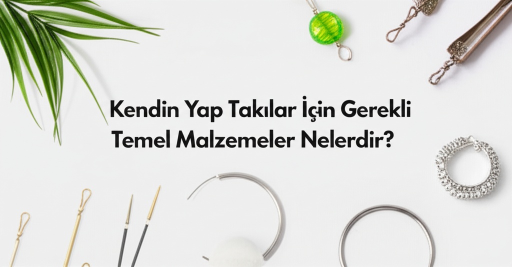 Kendin Yap Takılar İçin Gerekli Temel Malzemeler Nelerdir?