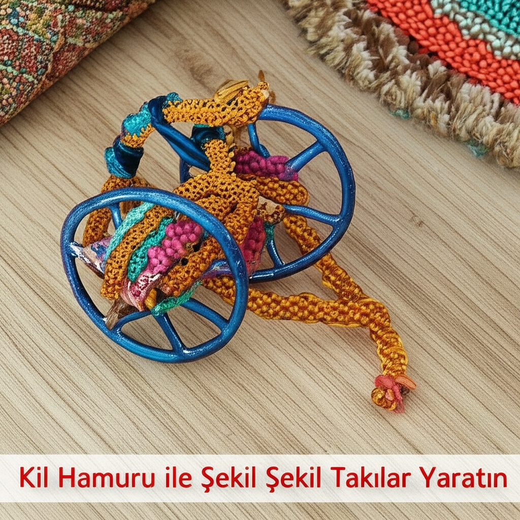 Kil Hamuru ile Şekil Şekil Takılar Yaratın