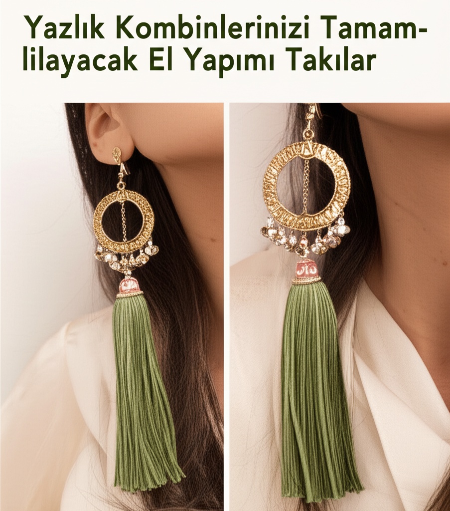 Yazlık Kombinlerinizi Tamamlayacak El Yapımı Takılar